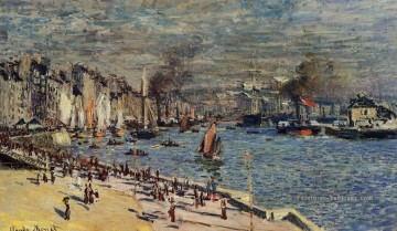  Voir Tableaux - Vue du Vieux Port Extérieur au Havre Claude Monet